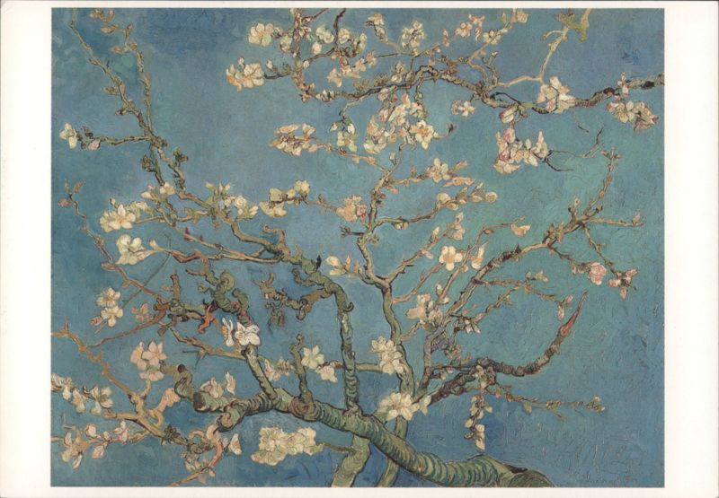 Vincent van Gogh Almond Blossom St. Rémy 1890 Painting