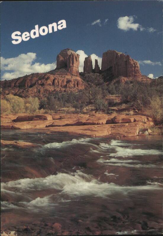 Sedona Red Rock Crossing with River Rapids, Arizona