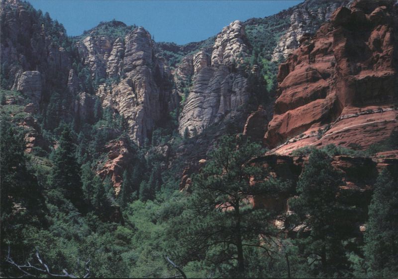 Cliffs Above Oak Creek Canyon, Sedona, AZ Arizona Bob Bradshaw
