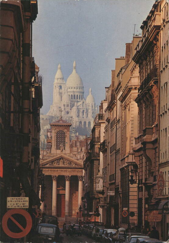 Notre-Dame de Lorette and Sacré-Cœur Basilica, Paris France