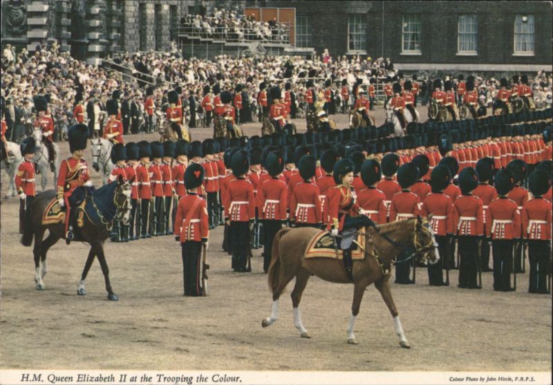 Queen Elizabeth II Trooping the Colour Ceremony, London United Kingdom