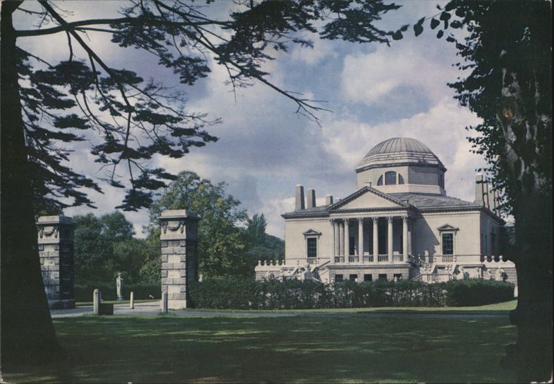Chiswick House, Main front and gate-piers England