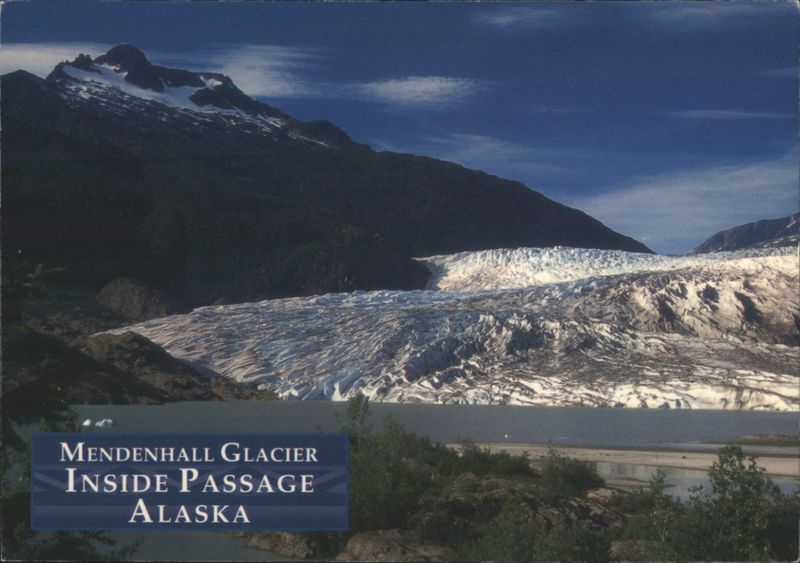 Mendenhall Glacier, Inside Passage, Southeast AK Alaska