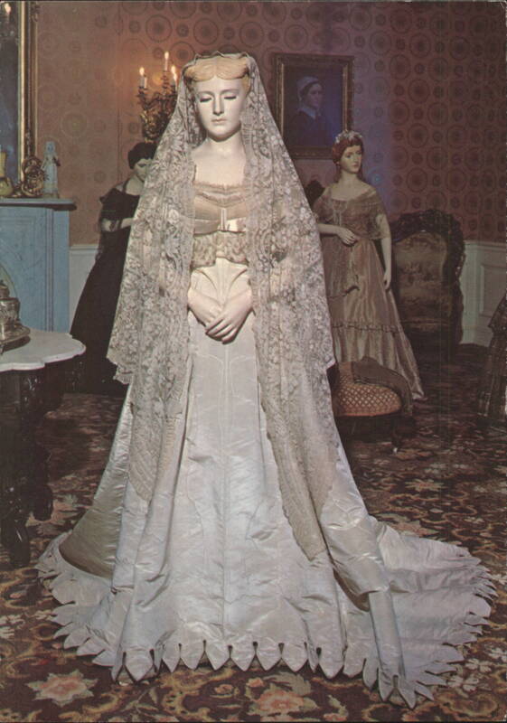 Wedding Dress worn by Harriet Lane Johnston, First Lady