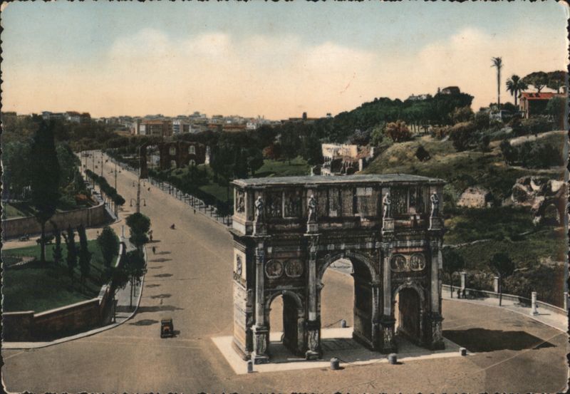 Arch of Constantine (Arco di Costantino), Roma Rome Italy