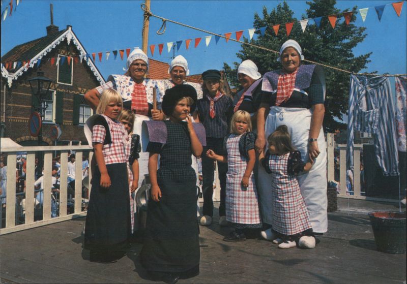 Spakenburg Traditional Dutch Costumes Klederdrachten Netherlands