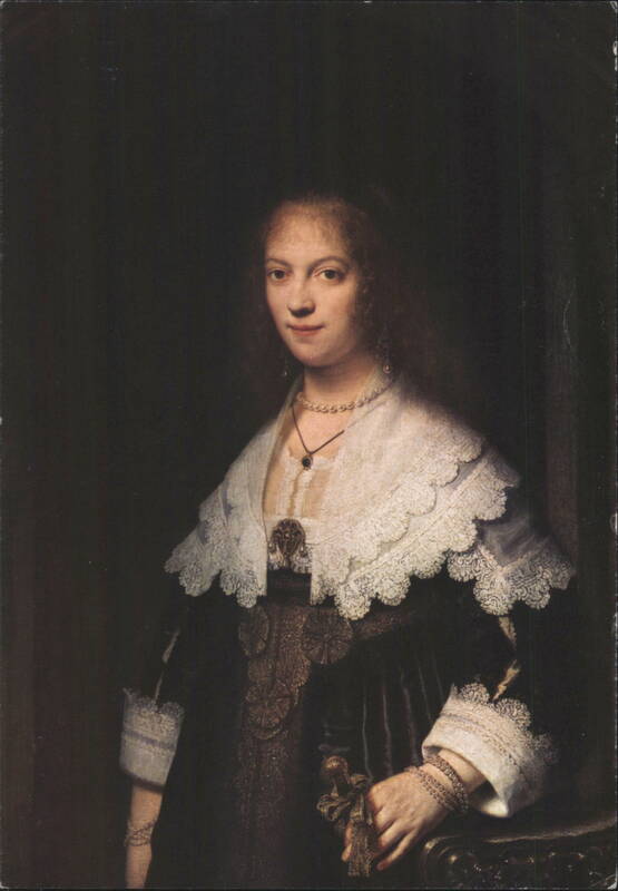 Rembrandt, Maria Trip Portrait, Rijksmuseum Amsterdam