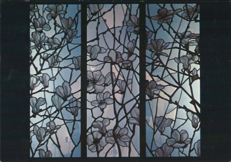 MAGNOLIA Window by Louis Comfort Tiffany, c. 1904
