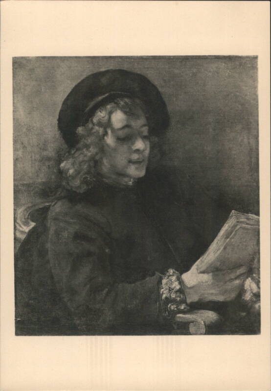 Rembrandt van Rijn - Titus Reading Photographic Art