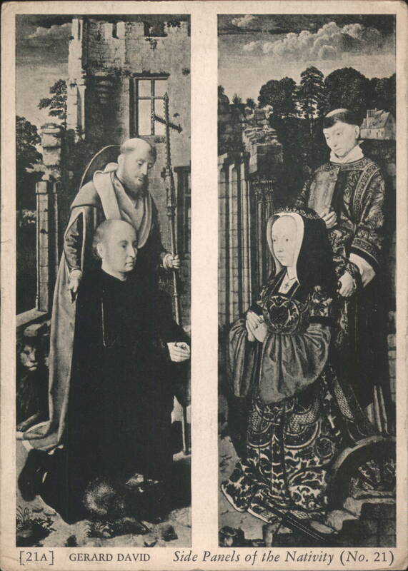 Gerard David, Side Panels of the Nativity, Bache Collection