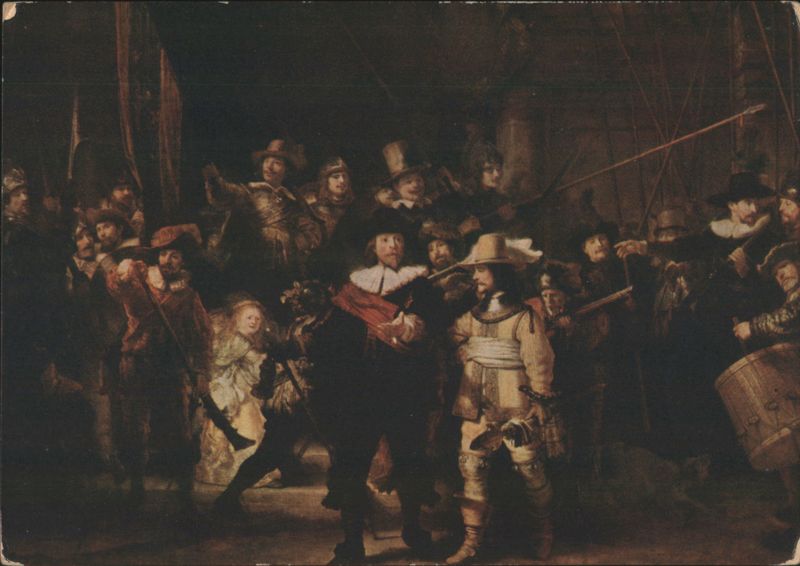 Rembrandt's The Night Watch, Rijksmuseum Amsterdam