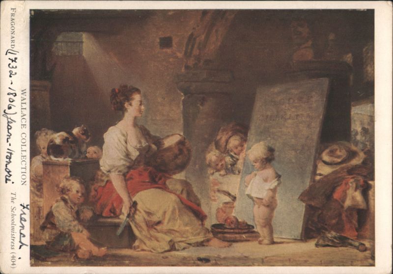 Fragonard's The Schoolmistress, Wallace Collection
