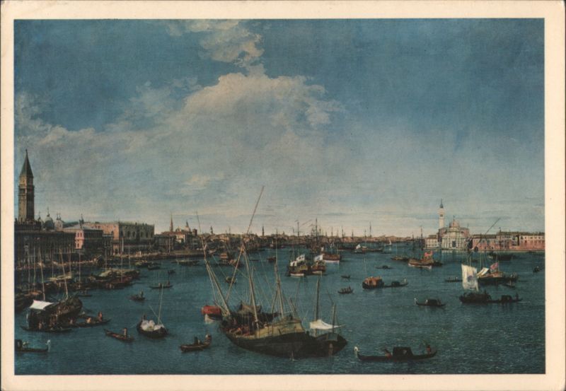 Canaletto: Venice, The Basin of St. Mark (Bacino di S. Marco) Italy