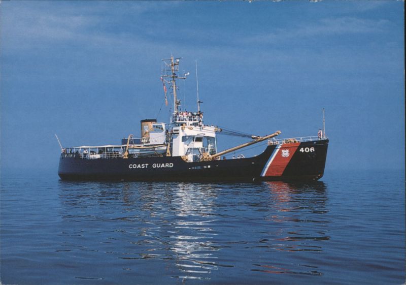 US Coast Guard Cutter ACACIA Bouy Tender 406, MI Charlevoix Michigan