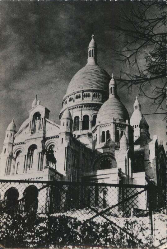 Le Sacré-Cœur Basilica, Paris France J.F. Zeller