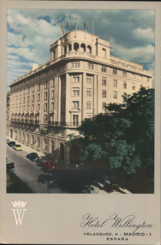 Hotel Wellington, Velazquez 8, Madrid, España Spain
