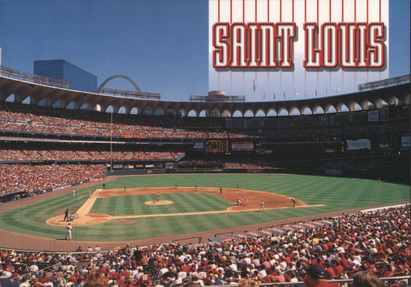 SAINT LOUIS Busch Stadium Cardinals Day Game St. Louis Missouri