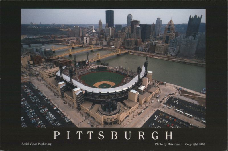Pittsburgh Skyline & PNC Park First Opening Day, 2001 Pennsylvania