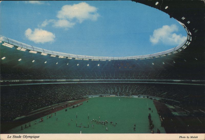 Le Stade Olympique Interior View, Montréal QC Canada