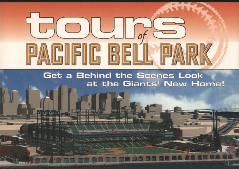 Tours of Pacific Bell Park - Giants' New Home! San Francisco California