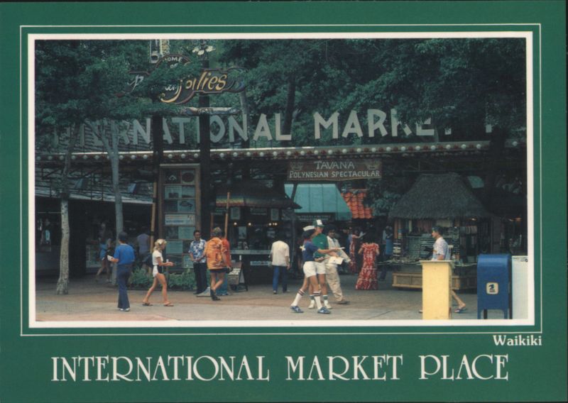 International Market Place, Tavana Polynesian Spectacular Waikiki Hawaii