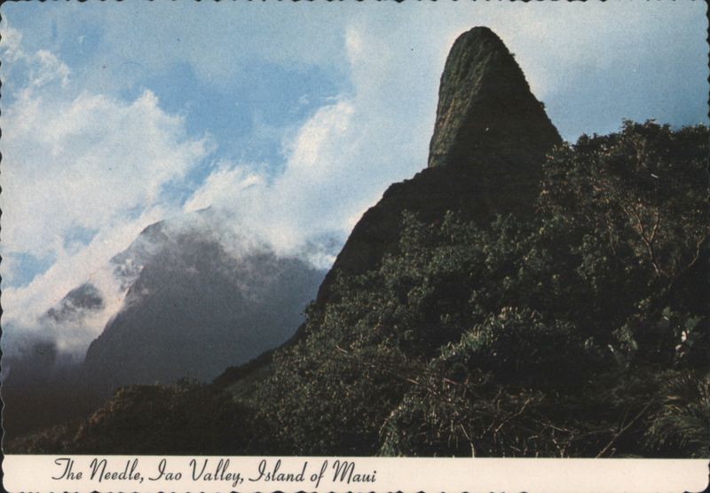 The Needle, Iao Valley, Maui, HI Wailuku Hawaii Loye Guthrie