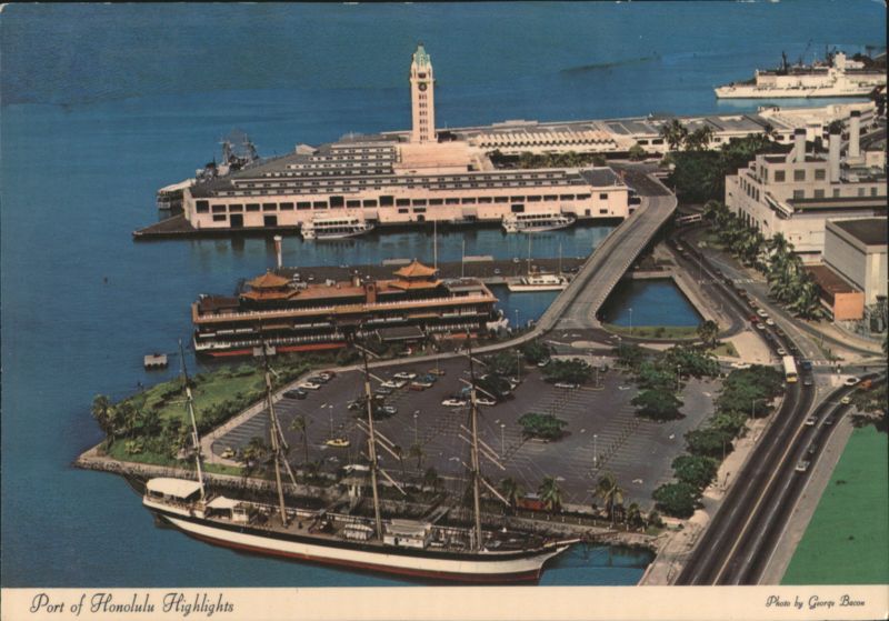 Port of Honolulu Highlights, Aloha Tower, Falls of Clyde Clipper Hawaii