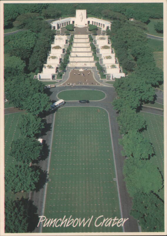 National Memorial Cemetery of the Pacific, Punchbowl Crater Honolulu Hawaii