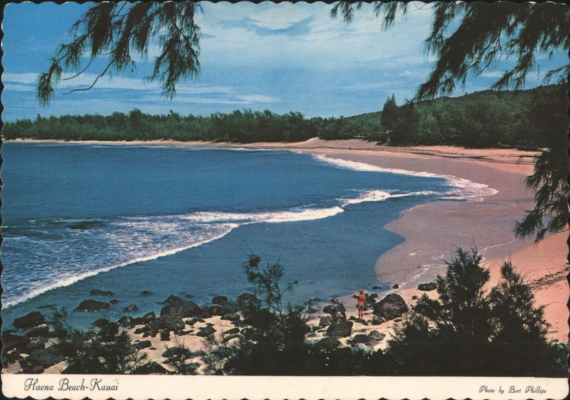 Beautiful Haena Beach, Kauai, Hawaii Bert Phillips