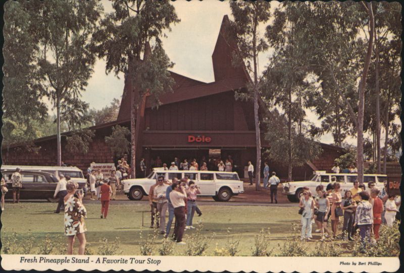 Dole Pineapple Stand, Oahu Tour Stop, Fresh Fruit Honolulu Hawaii