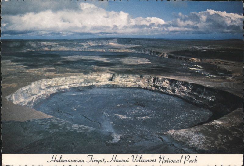 Halemaumau Firepit, Kilauea Volcano, Hawaii National Park