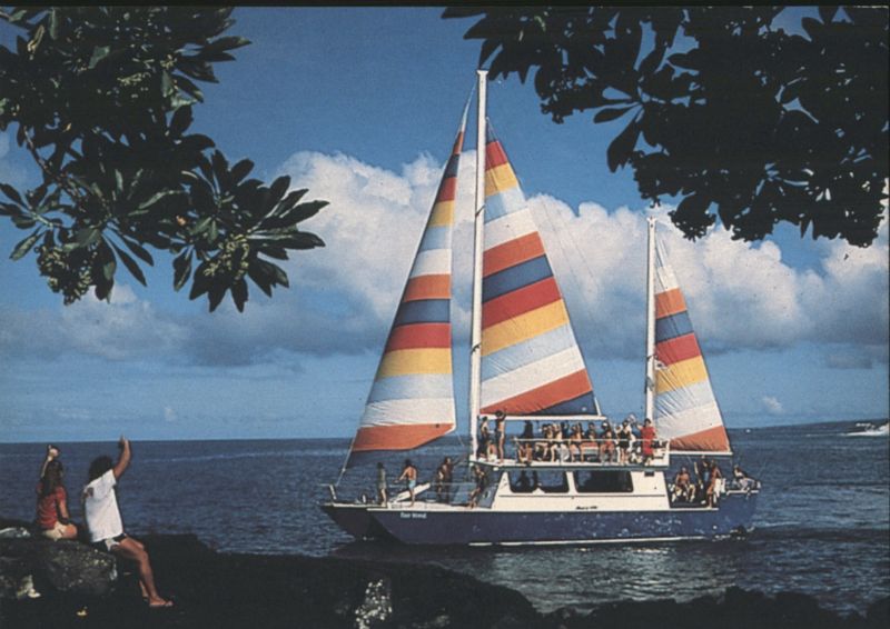 Fair Wind Trimaran Sightseeing Kona Coast, Hawaii