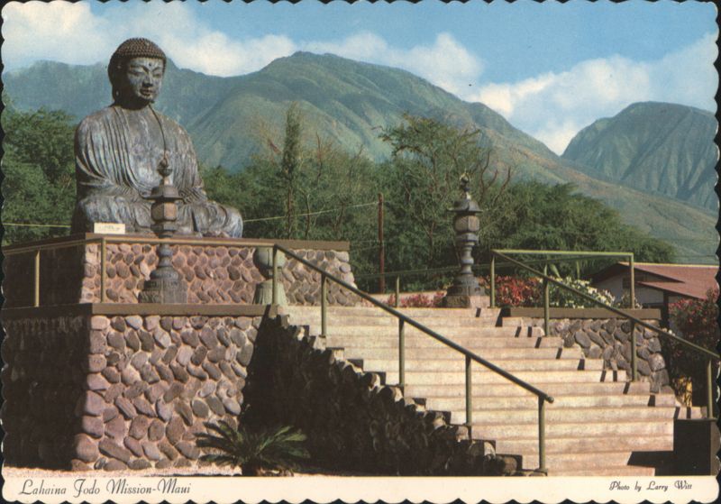 Great Buddha Statue, Lahaina Jodo Mission, Maui, HI Hawaii