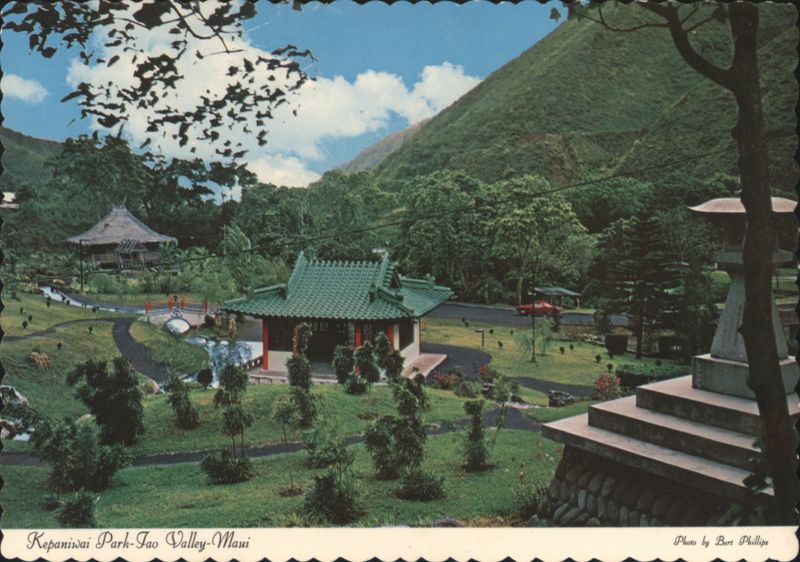 Kepaniwai Park Oriental Gardens, Iao Valley, Maui, HI Hawaii