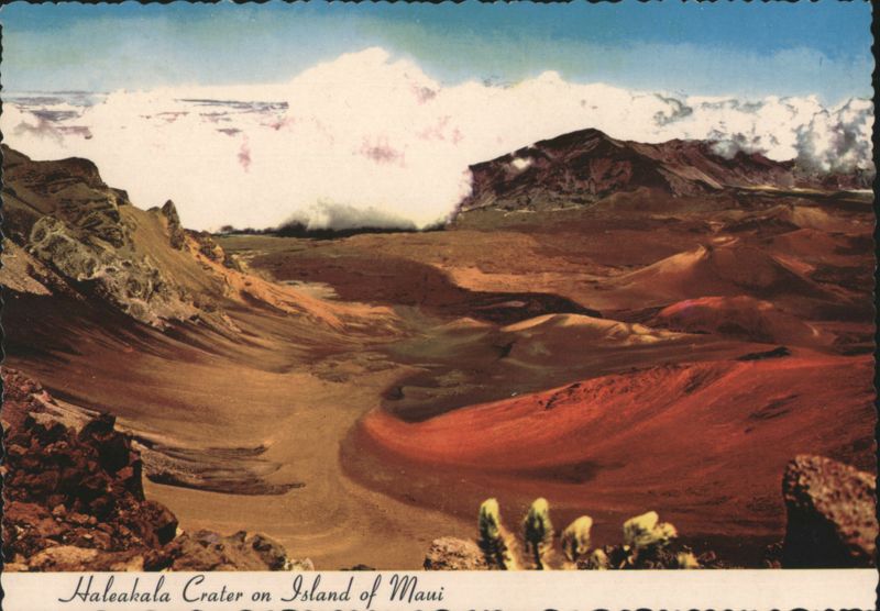 Haleakala Crater, Island of Maui, HI - Looking Across Crater Hawaii