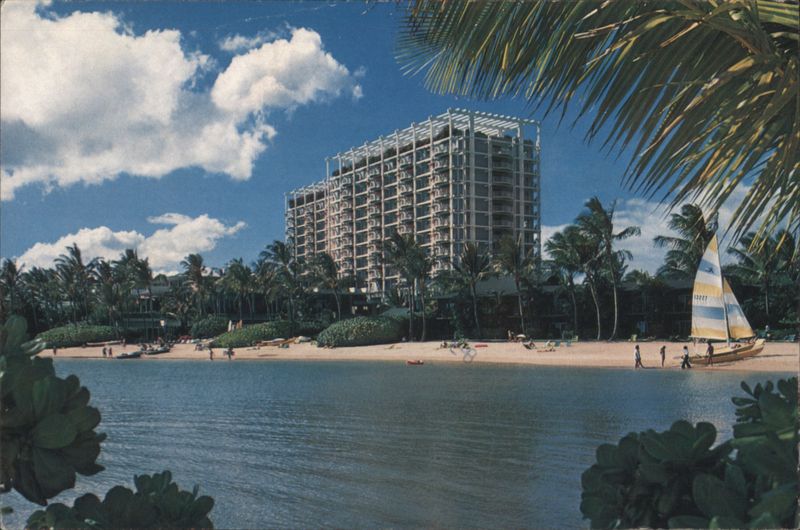 Kahala Hilton Resort Hotel on Secluded Beach Honolulu Hawaii
