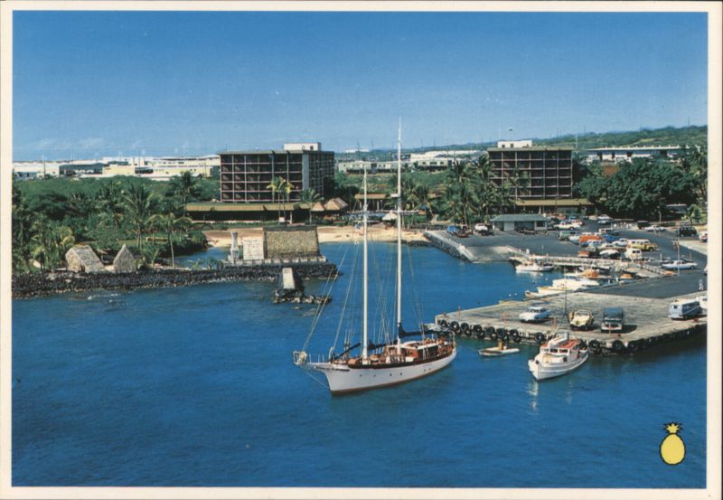 Kailua Pier, Hotel King Kamehameha & Temple Restoration Hawaii