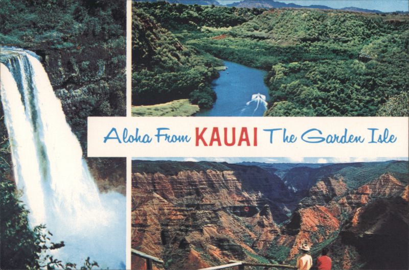 Kauai Garden Isle: Wailua Falls, River, Waimea Canyon Hawaii