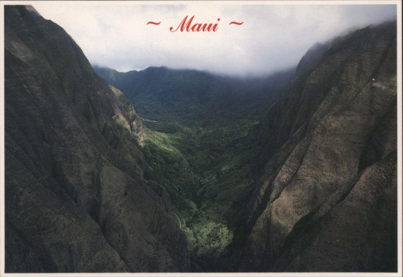 Majestic Iao Valley, Maui Hawaii A. Sylvain