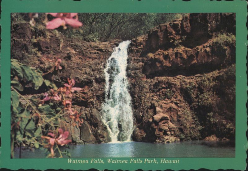 Waimea Falls, Waimea Falls Park, Oahu's North Shore, HI Hawaii