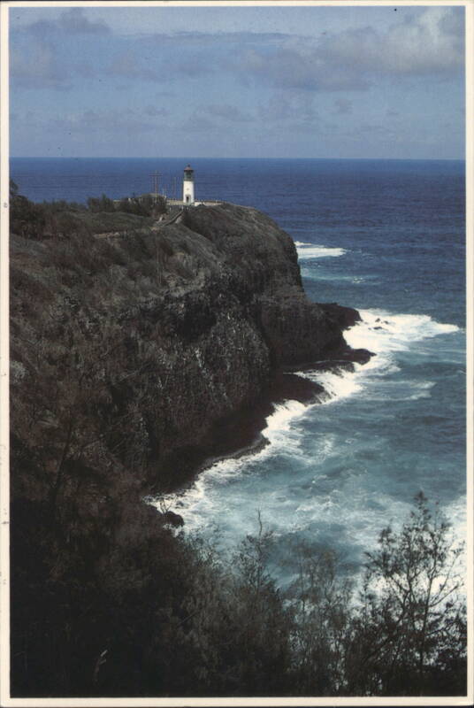 Kilauea Lighthouse, Kauai, Guiding Ships on Orient Passage Hawaii