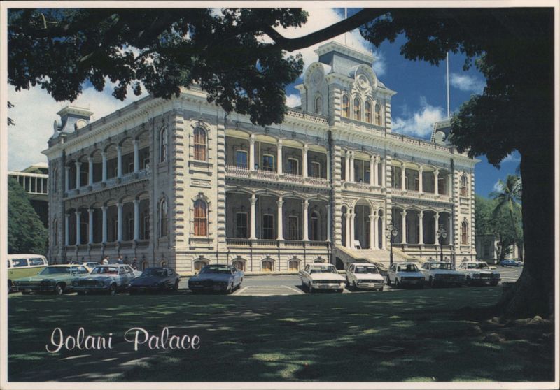 Iolani Palace, restored turn-of-the-century beauty Hawaii