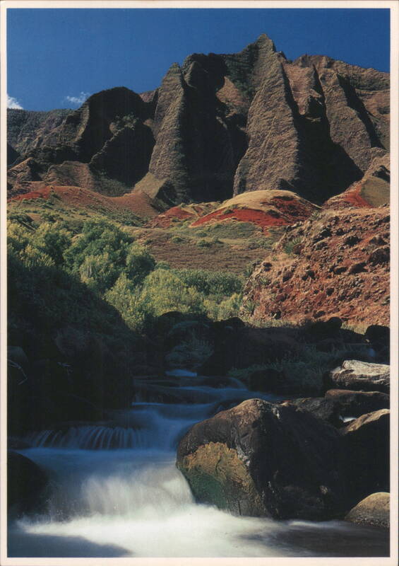 Kauai Stream in Early Morning Sun, John Wagner Collection Hawaii