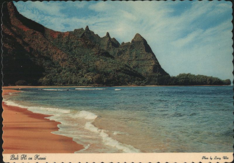 Bali Hi Ridge, Site of South Pacific Film, Kauai HI Hawaii
