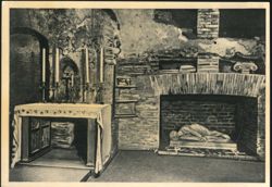 Crypt of St. Cecilia, Catacombs of S. Callisto Postcard