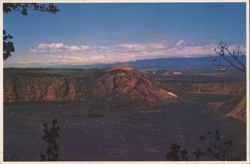 Kilauea Iki Crater View, Volcanic Landscape Postcard