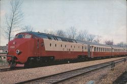 Diesel-electric TEE Trainset Series DE 4 1001-1003 Postcard