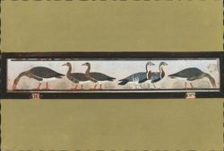 The Geese of Meidum, Egyptian Museum, 4th Dynasty Postcard