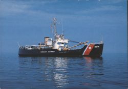 US Coast Guard Cutter ACACIA Bouy Tender 406, MI Postcard