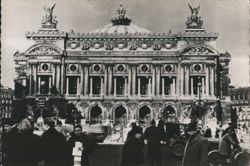 L'Opéra, Académie Nationale de Musique, Street View Postcard